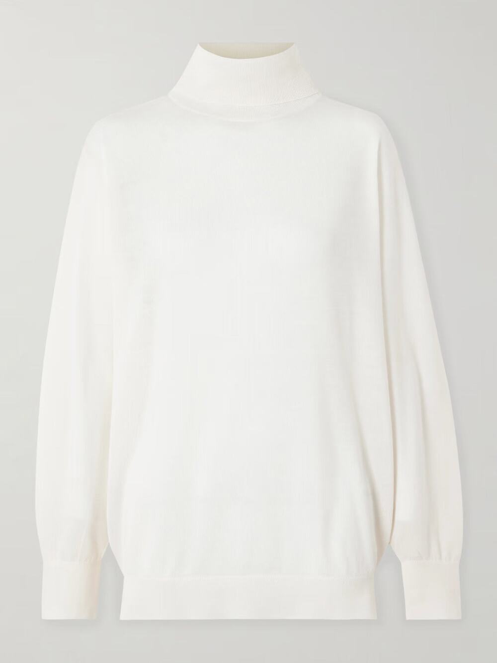 Toteme Merino Wool Turtleneck Sweater - XS